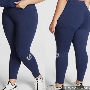 PINK Cotton High-Waist Leggings